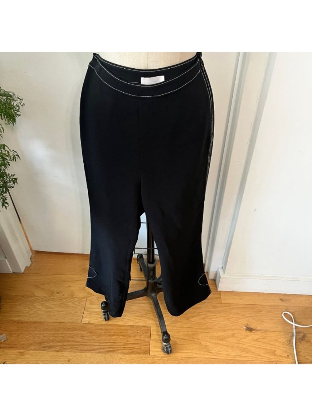 Cinq à Sept‎ Black  Annie Heart Pants Size 6 - Picture 3 of 9
